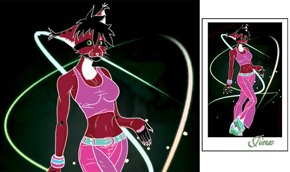 Jinx - The Lynx RAVE Card