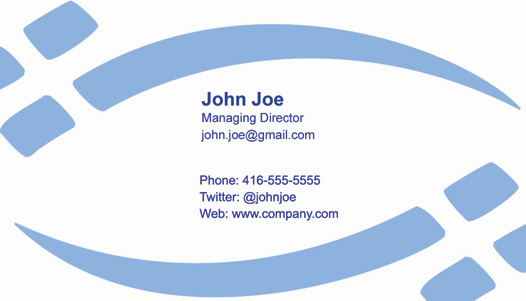 Generic Business Card - style 2