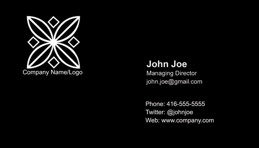 Generic Business Card - style 2