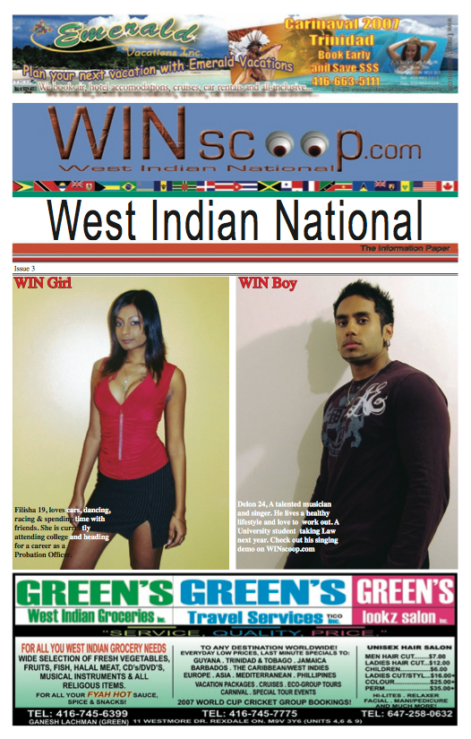 WINscoop - Issue 3 Cover
