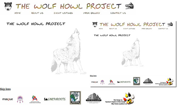 Wolf Howl Prkect web site